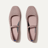 The Max Square Mary Jane - Dusty Lilac Basketweave