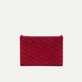 The ReVelvet™ Convertible Clutch - ReVelvet™ Ruby Quilt