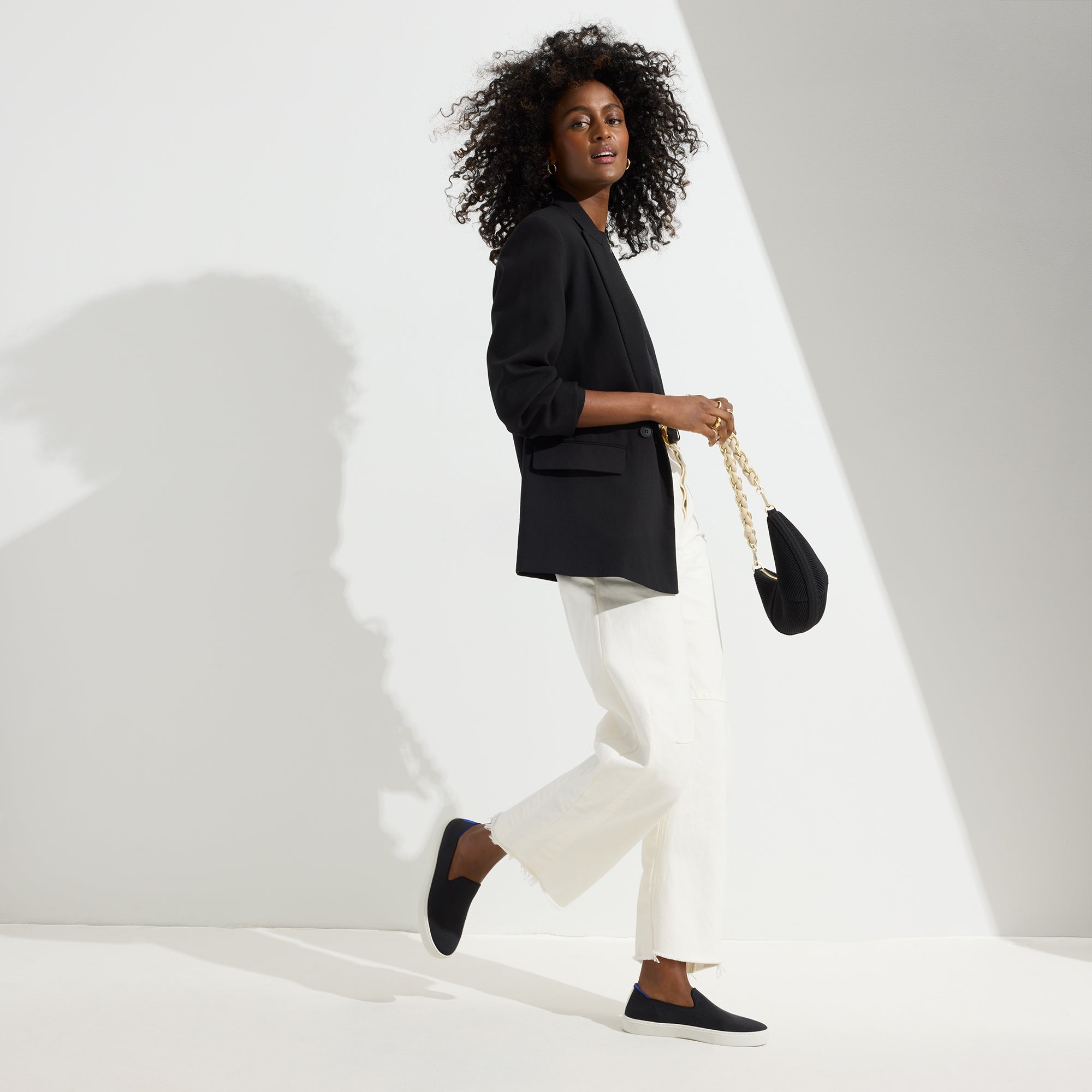 The Original Slip On Sneaker - Black Solid