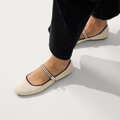 The Square Mary Jane - Gardenia