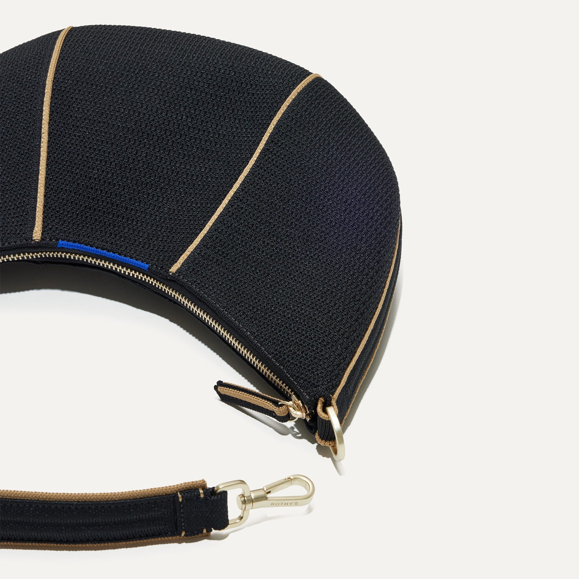 The Crescent Bag - Black.