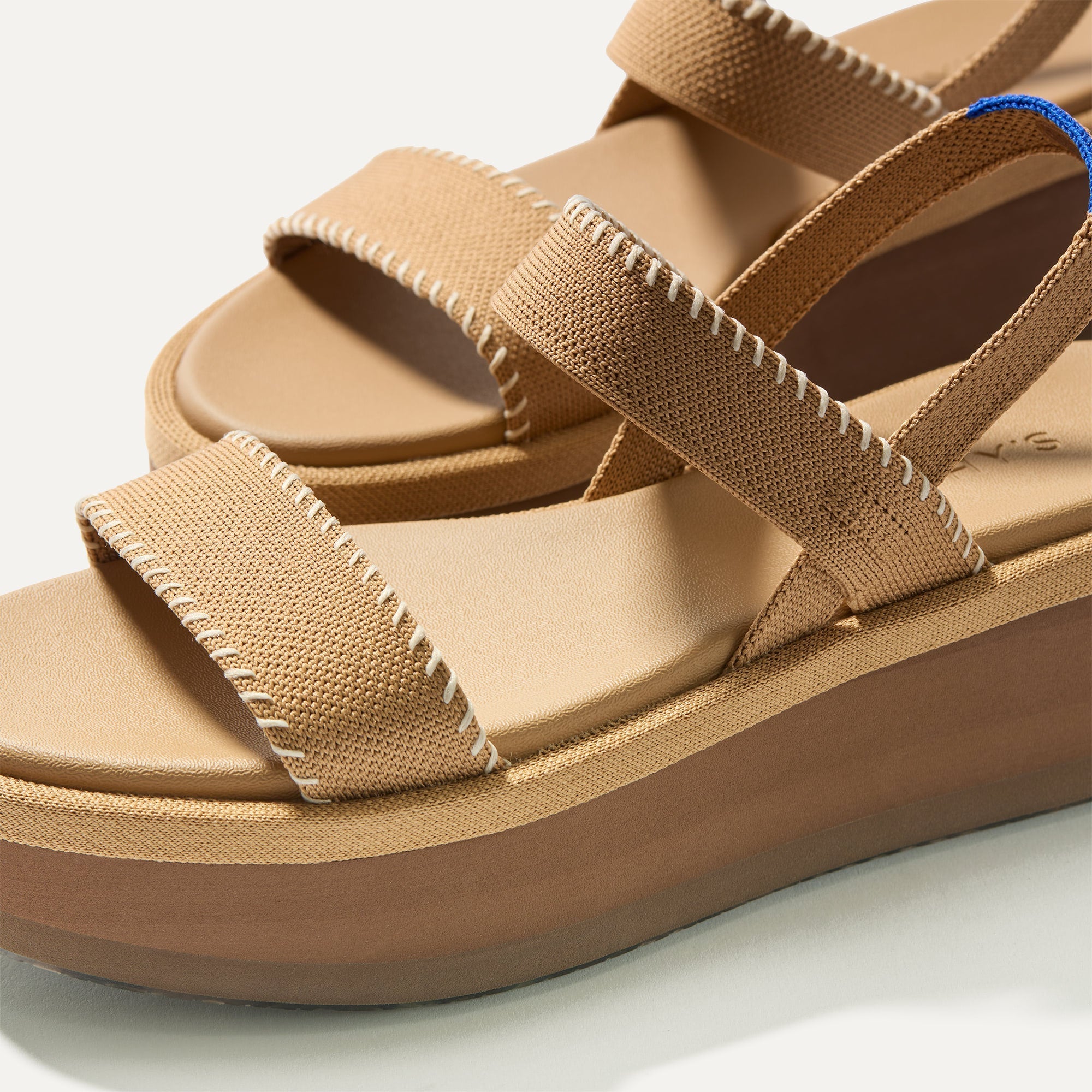 The Lightweight Wedge Sandal - Wren Whipstitch