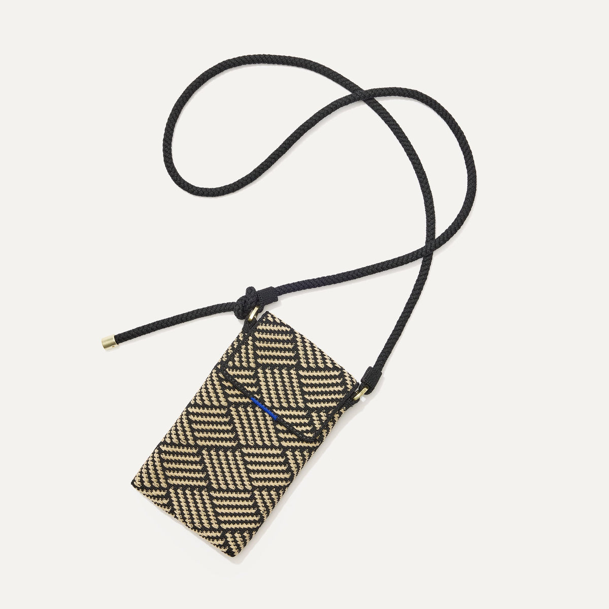 The Phone Crossbody - Polar Zig Zag