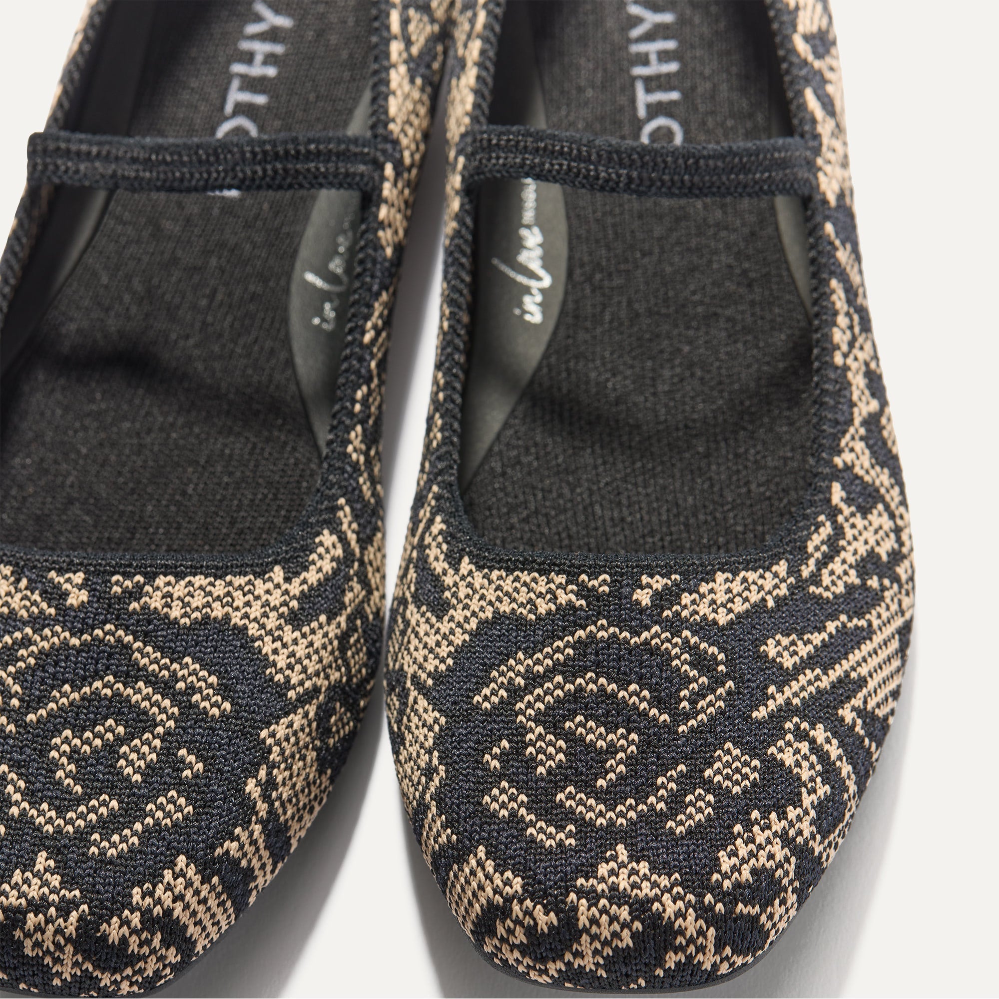 The Max Square Mary Jane - Chantilly Noir