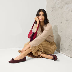 The Tassel Clip - Plum