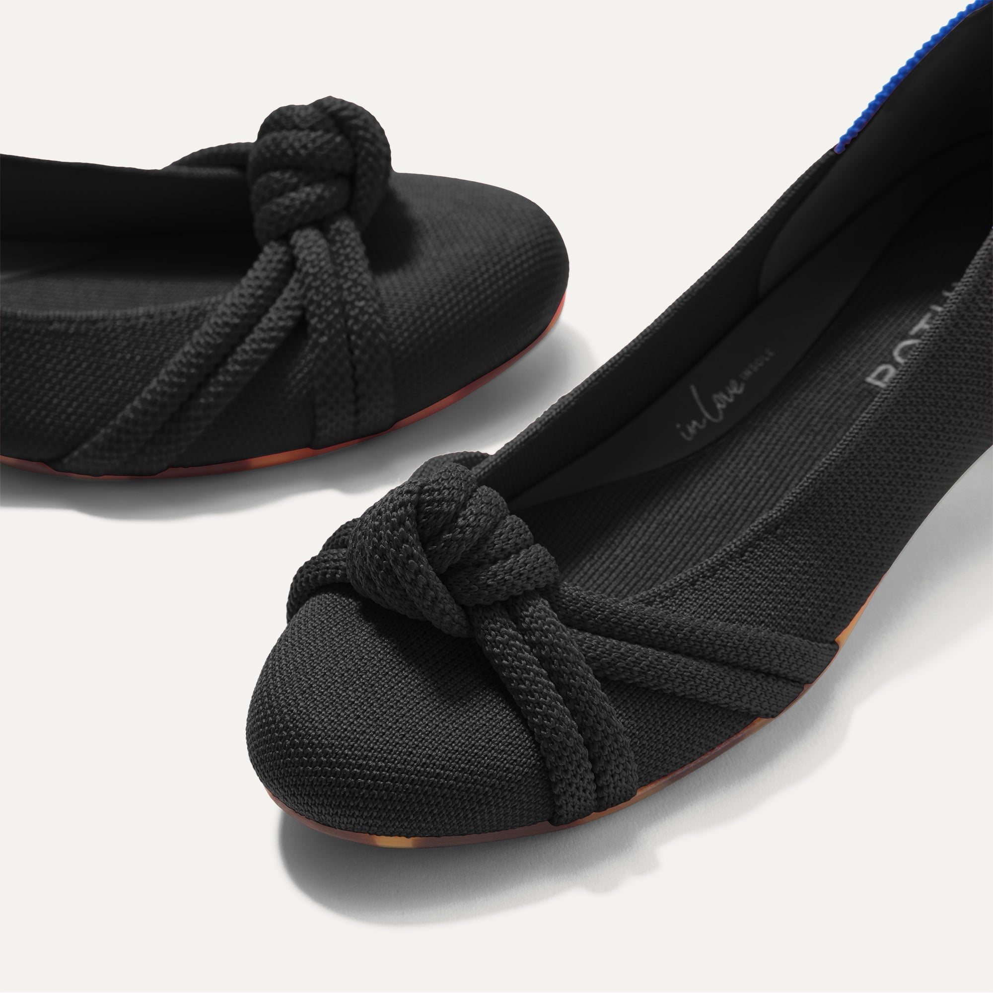 The Knot Ballet Flat - Black