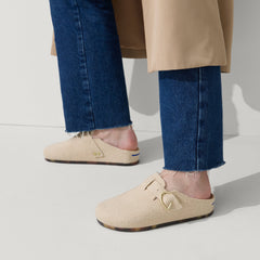 The Buckle Clog - Honeybun Bouclé