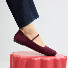 The ReVelvet™ Max Square Mary Jane - ReVelvet™ Syrah